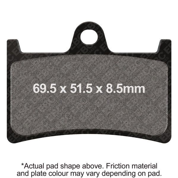 EBC HH Sintered Brake Pads — FA252HH