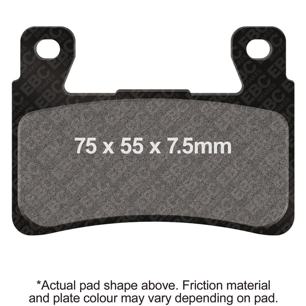 EBC HH Sintered Brake Pads — FA296HH