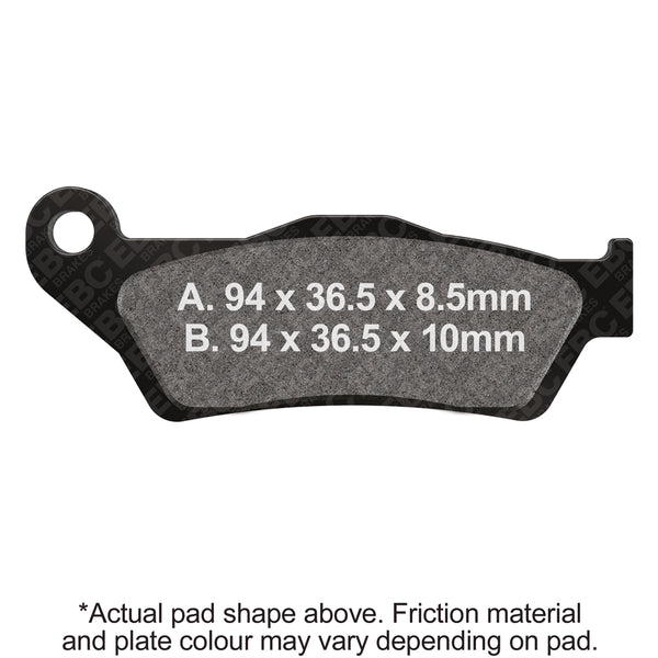 EBC HH Sintered Brake Pads — FA363HH