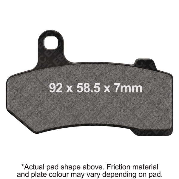 EBC HH Sintered Brake Pads — FA409HH