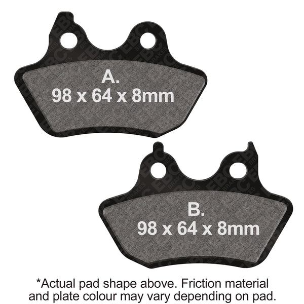 EBC HH Sintered Brake Pads — FA434HH