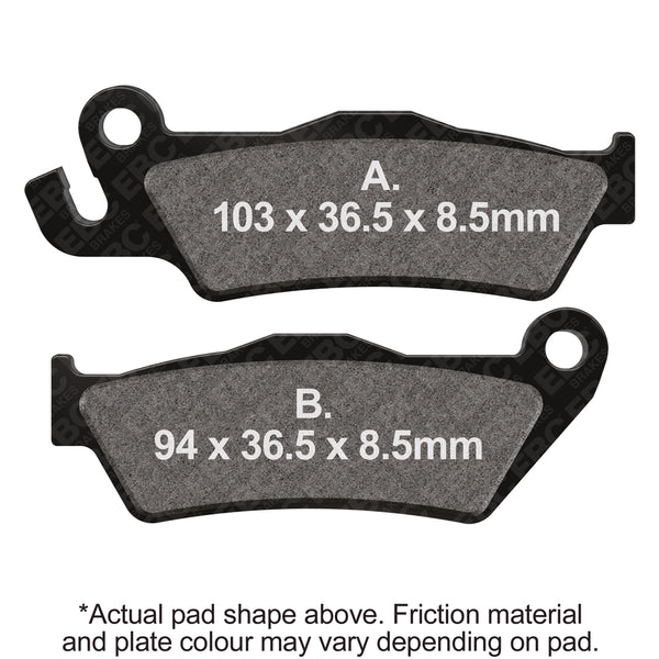 EBC HH Sintered Brake Pads — FA438HH