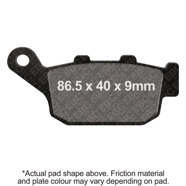 EBC HH Sintered Brake Pads — FA496HH