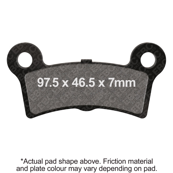 EBC HH Sintered Brake Pads — FA605/4HH