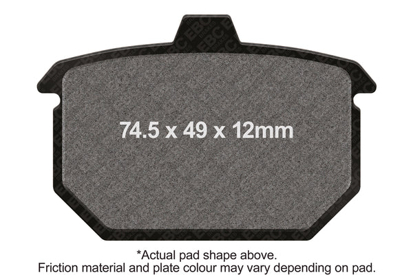 EBC HH Sintered Brake Pads — FA78HH