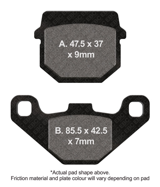 EBC HH Sintered Brake Pads — FA83HH