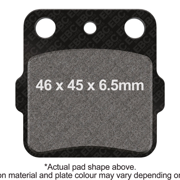 EBC R Long-Life Sintered Brake Pads — FA84/3R