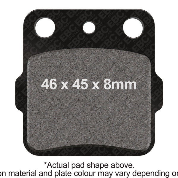 EBC R Long-Life Sintered Brake Pads — FA84R