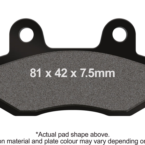 EBC R Long-Life Sintered Brake Pads — FA92R