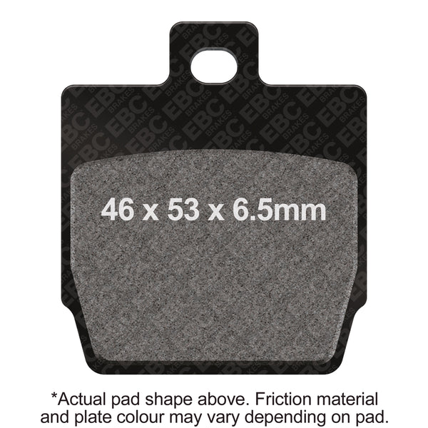 EBC Organic Scooter Brake Pads — SFA268