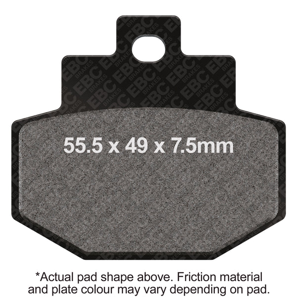 EBC Organic Scooter Brake Pads — SFA321