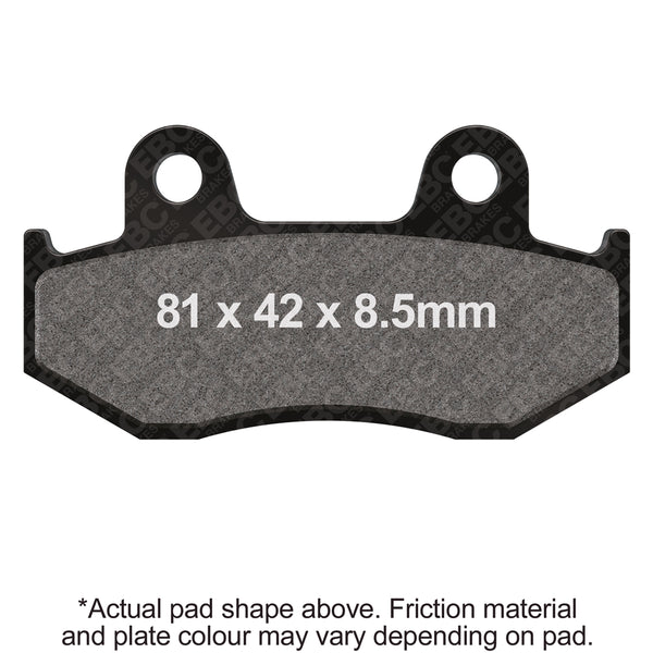 EBC HH Sintered Brake Pads — SFA411HH