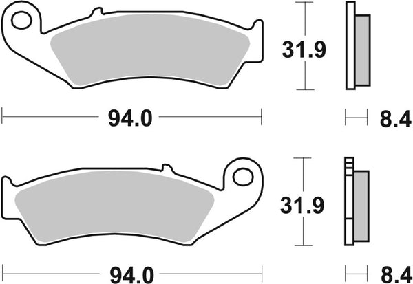 Brembo Brake Pads (07HO2911)
