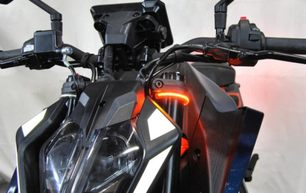 New Rage Cycles 24+ KTM 390 Duke Front Turn Signals — 390-FB-24