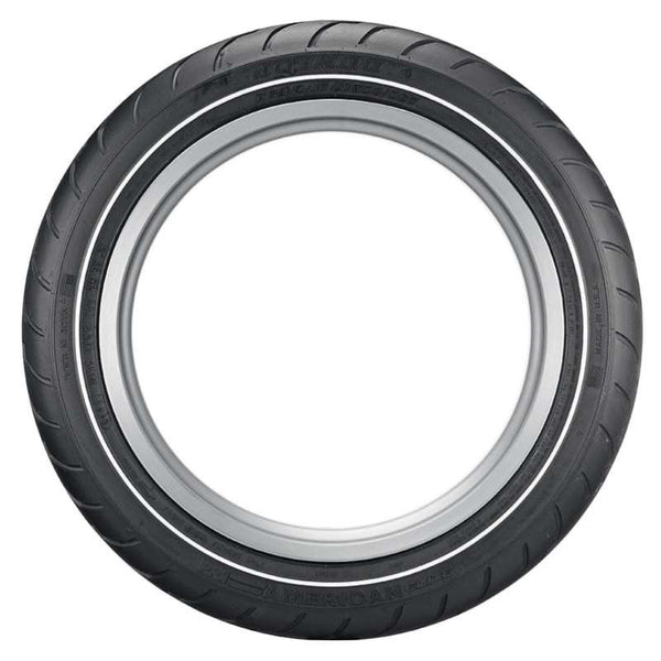 Dunlop American Elite Bias Narrow Whitewall — MT90B16 Front