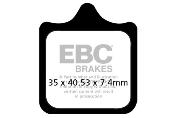 EBC HH Sintered Brake Pads — FA322/4HH