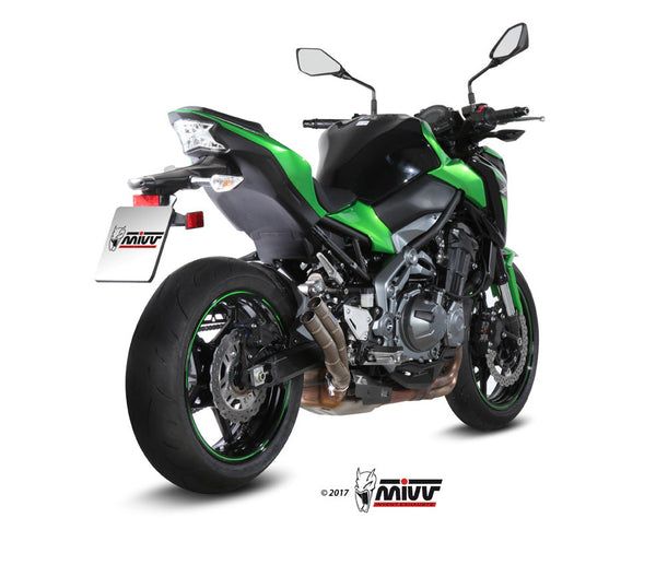 MIVV Double Gun Full Titanium Slip-On Exhaust (K.045.LDG) for 2017-2019 Kawasaki Z900