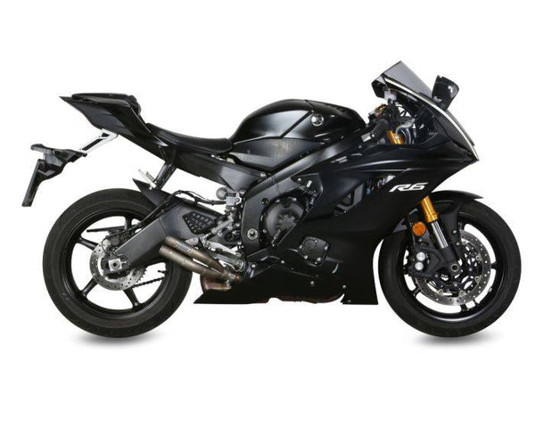 MIVV Double Gun Titanium Slip-On Exhaust (Y.063.LDG) for 2017-2022 Yamaha YZF R6
