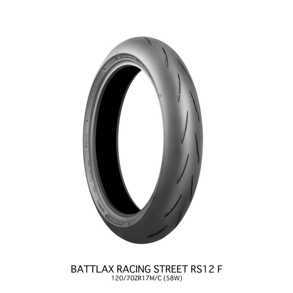 Bridgestone Battlax Racing Street RS12 — 120/70ZR17 Front