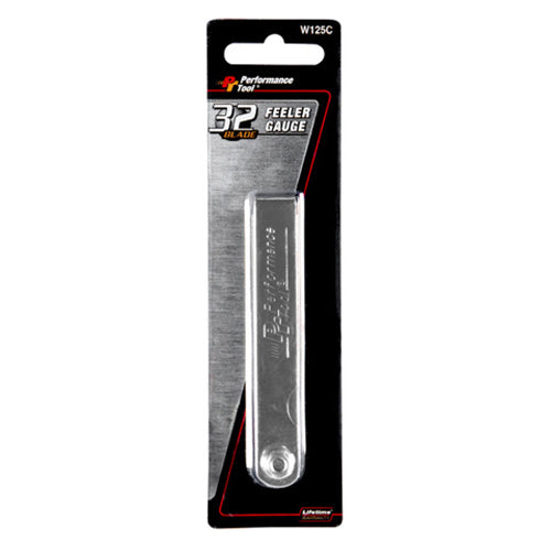 Performance Tool Feeler Gauge — 32 Blades