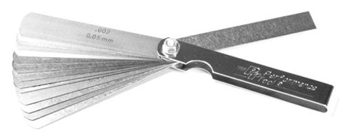 Performance Tool Feeler Gauge — 15 Blades