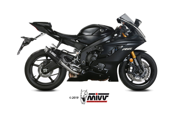 MIVV GPpro Carbon Slip-On Exhaust (Y.063.L2P) for 2017-2022 Yamaha YZF R6