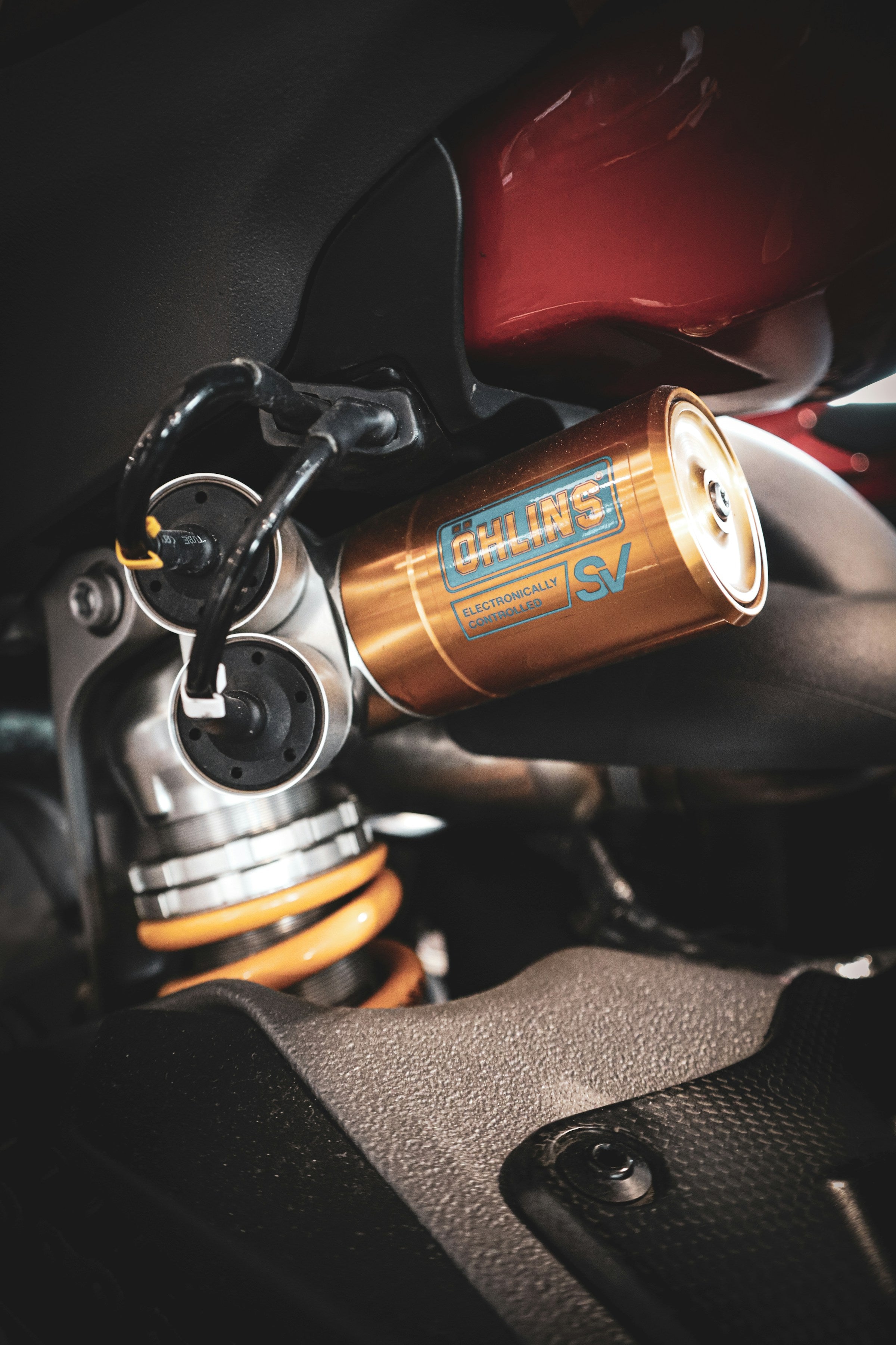 Motorcycle suspension