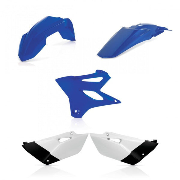 Acerbis 15-21 Yamaha YZ85 Plastic Kit - Blue/Black/White Original 15