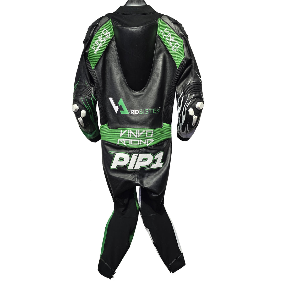Custom Kangaroo Leather Race Suit