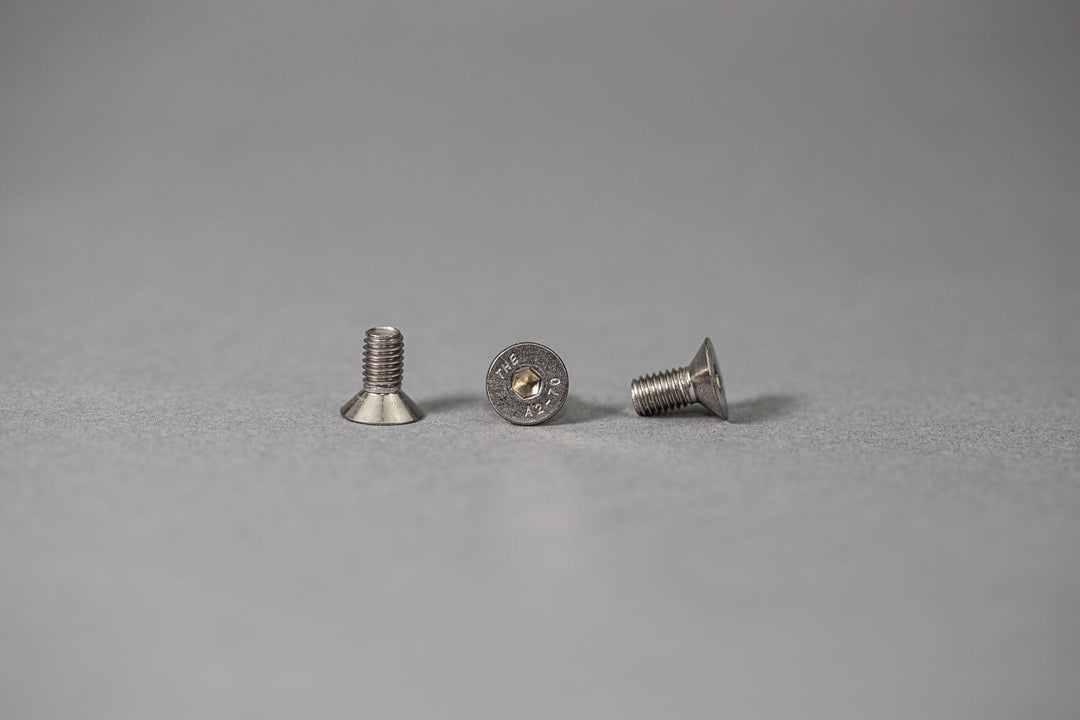 Woodcraft SS Skid Pad Hardware Kit 5x10 Button Head (NO O-RING)
