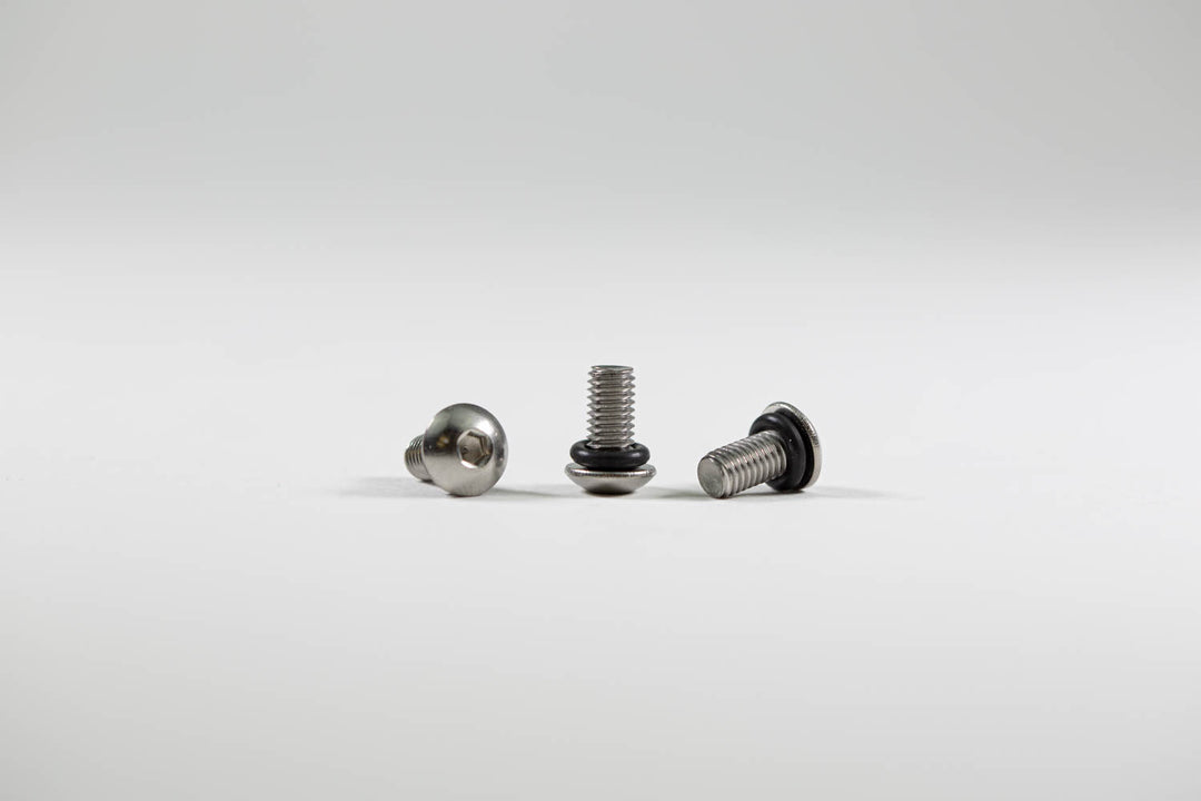 Woodcraft Aluminum Skid Pad Hardware Kit 5x12 Button Head w/o-ring