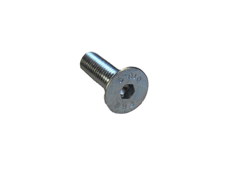 Woodcraft M10 x 1.50 x 25 Zinc coarse thread Flat Head Bolt