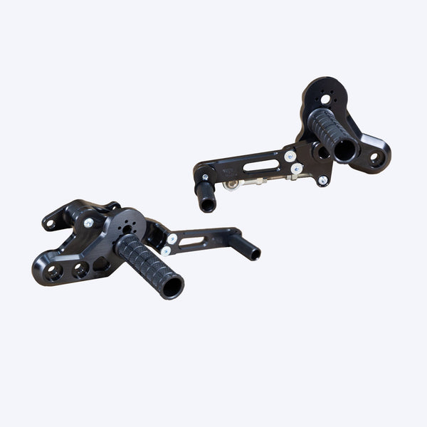 Woodcraft Kawasaki Z125 Rearset Complete - STD Shift