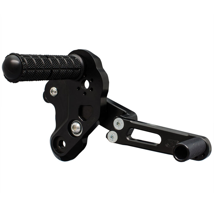 Woodcraft Kawasaki Z125 Rearset Complete - GP Shift