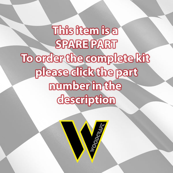 Woodcraft Suzuki TL1000S Rearset BASE KIT