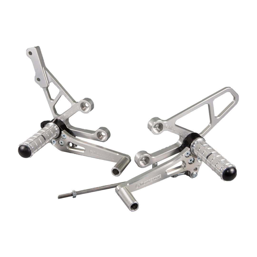 Woodcraft 1996-00 Suzuki GSX-R600/750/, 1999-02 SV650/650S Complete Rearset