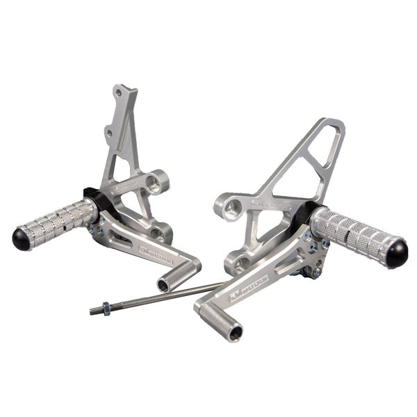 Woodcraft 2000-05 Suzuki GSX-R600/750, 2001-04 GSXR1000 Complete Rearset