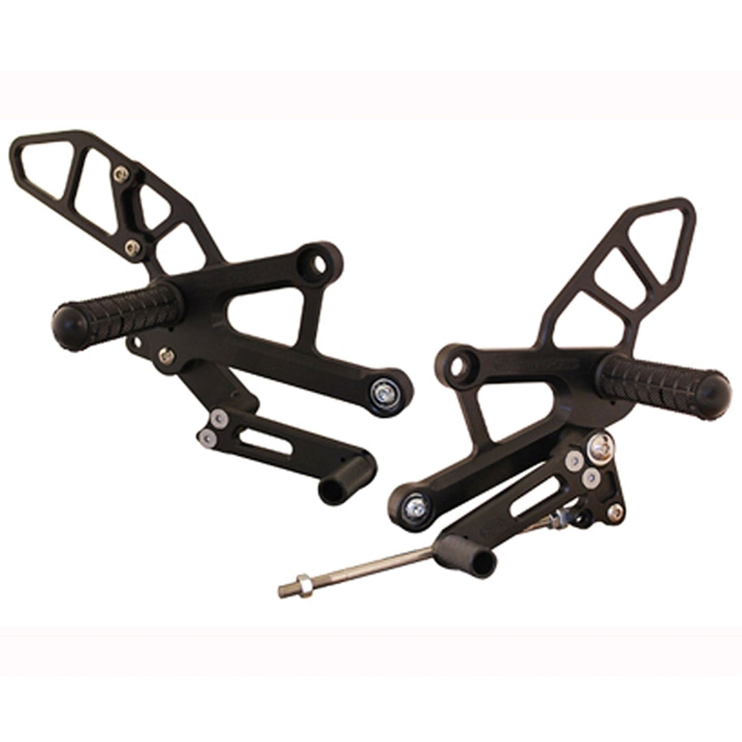 Woodcraft Honda CBR250R/300R Complete Adjustable Rearset - GP Shift