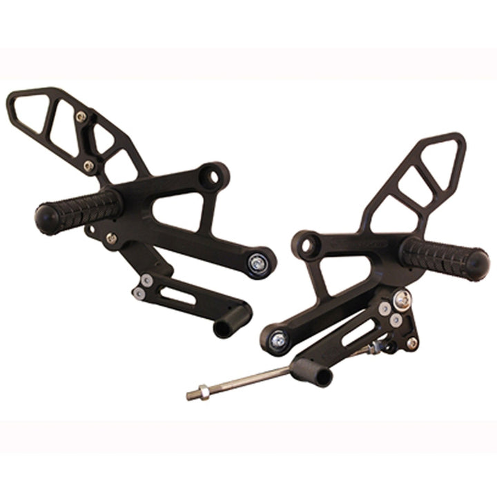 Woodcraft Honda CBR250R/300R Complete Adjustable Rearset - GP Shift