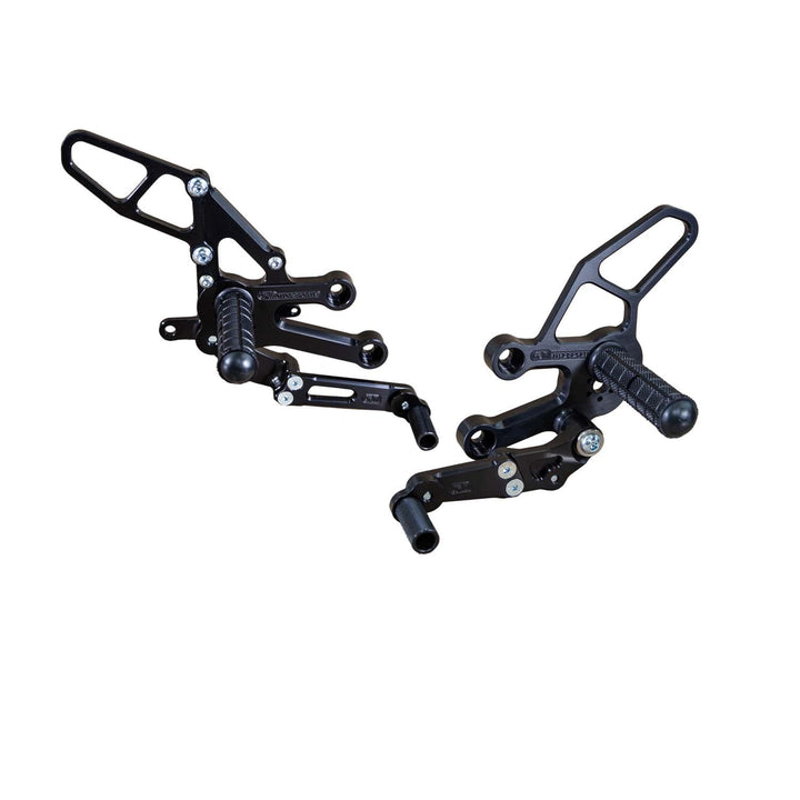 Woodcraft Yamaha YZF-R7 Complete Rearset Kit w/ Pedals