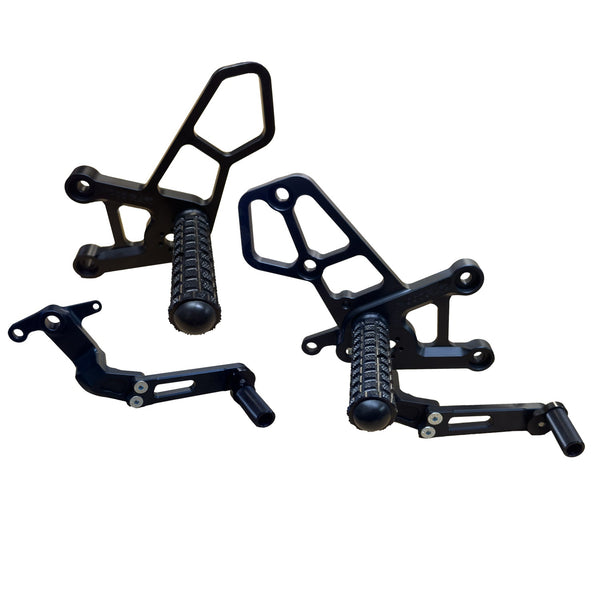 Woodcraft Yamaha R9 Rearset Complete - STD/GP Shift