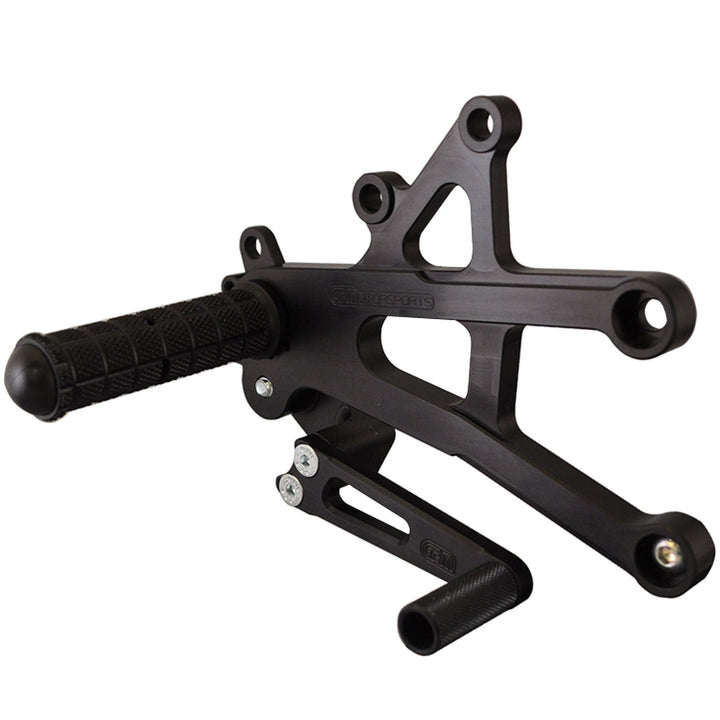 Woodcraft 2006-12 Triumph Daytona 675 Rearset - GP Shift