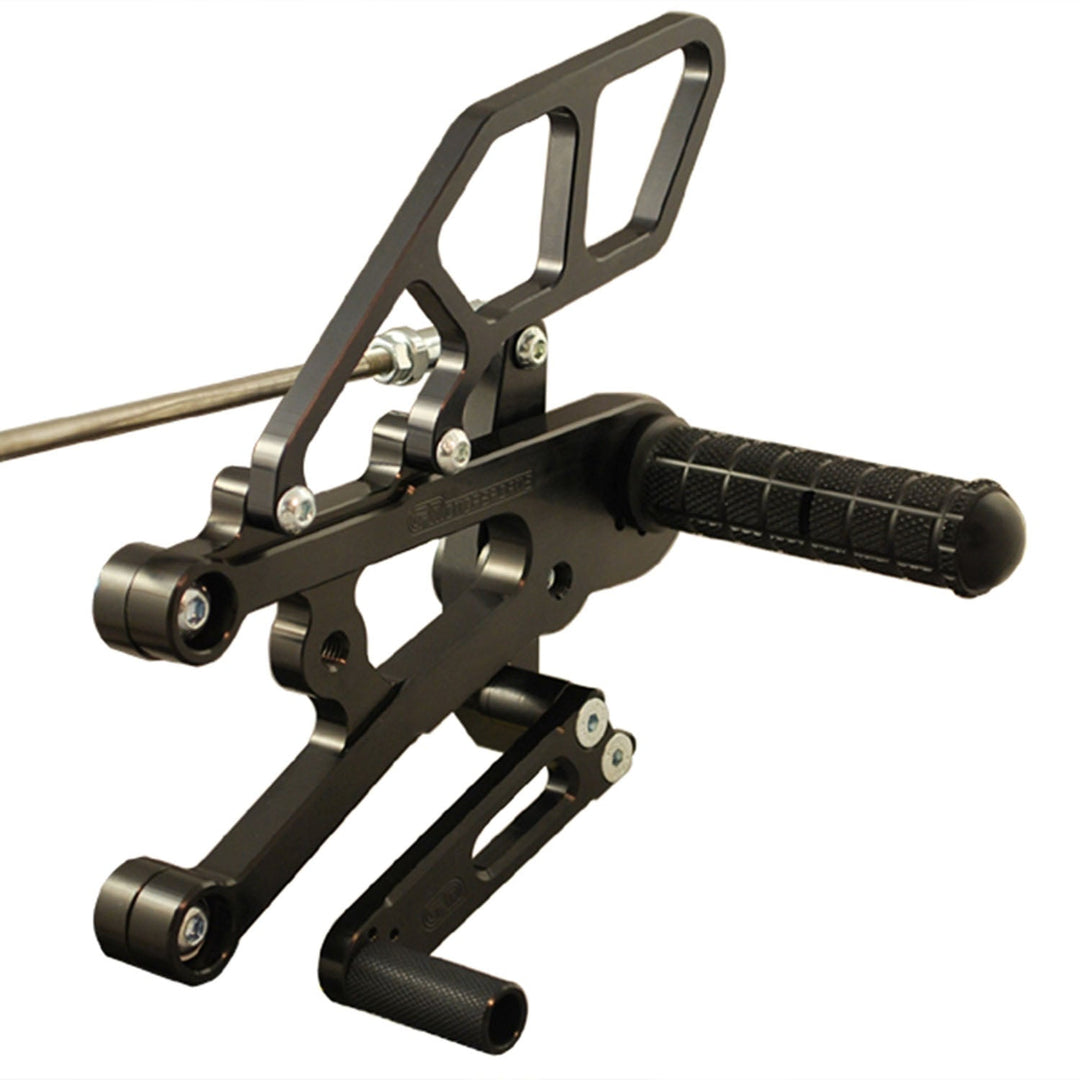 Woodcraft Triumph Daytona 675R Rearset - STD Shift w/QS