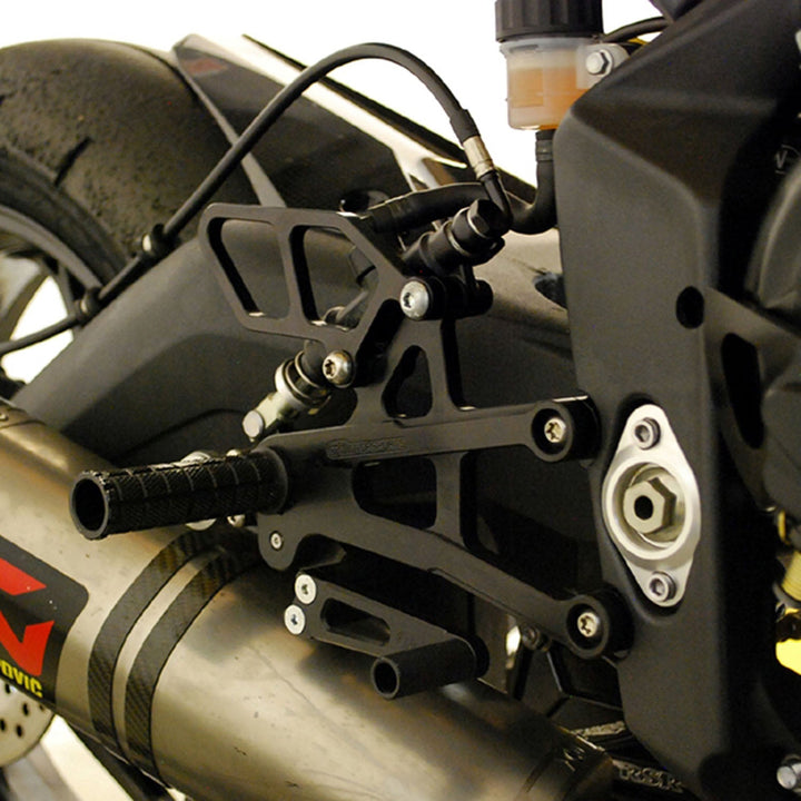 Woodcraft Triumph Daytona 675R Rearset - STD Shift w/QS