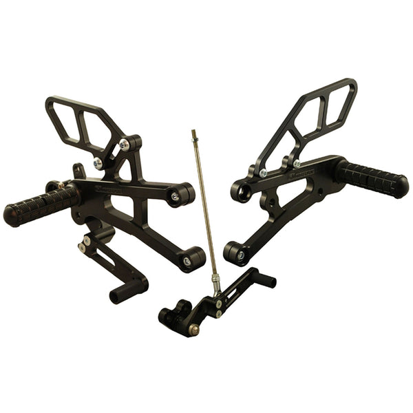 Woodcraft Triumph Daytona 675R Rearset - GP Shift w/QS