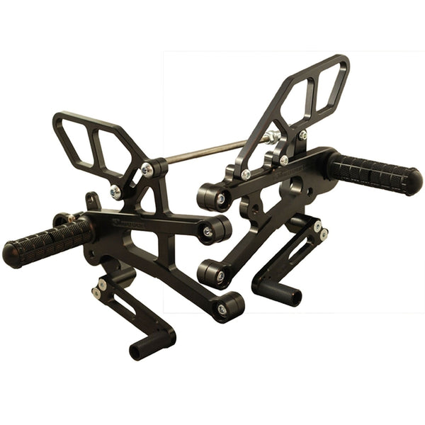 Woodcraft Triumph Street Triple 765 Rearsets - STD Shift w/o QS
