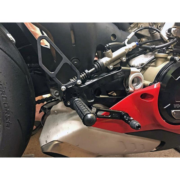 Woodcraft Ducati Panigale 2021-24 V4 Rearset Kit