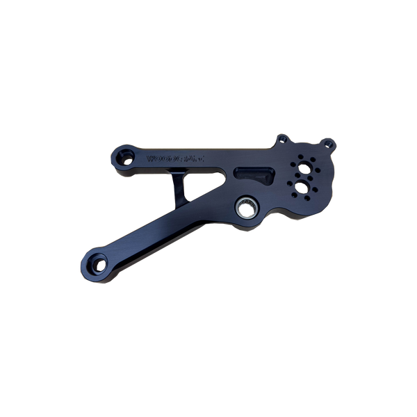 Woodcraft Ducati V4 LH Rearset bracket