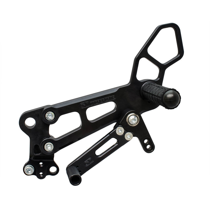 Woodcraft KTM RC390 (Race Only) Complete Rearset Kit w/ Pedals - STD/GP Shift