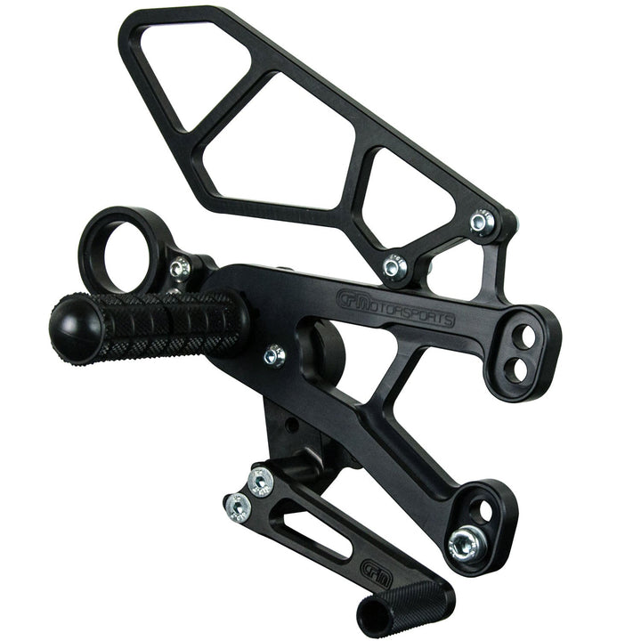 Woodcraft 2009-14 BMW S1000RR, 2014-16 S1000R Complete Rearset RACE ONLY